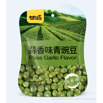 Daily snack garlic flavor green peas